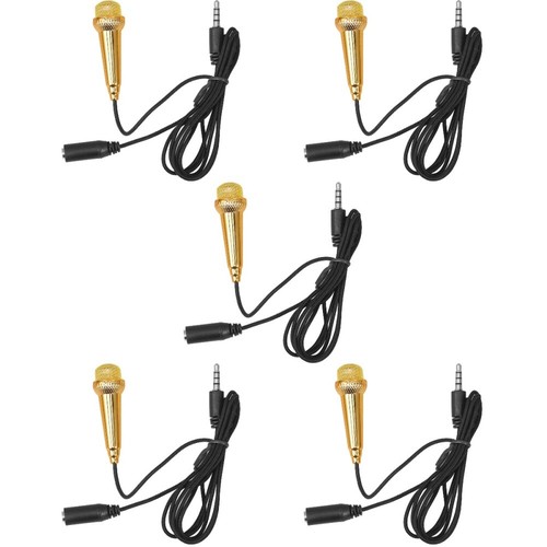 Set of 5 Mini-micro Microphone De Téléphone Portable Mini-microphone - Photo 6/12