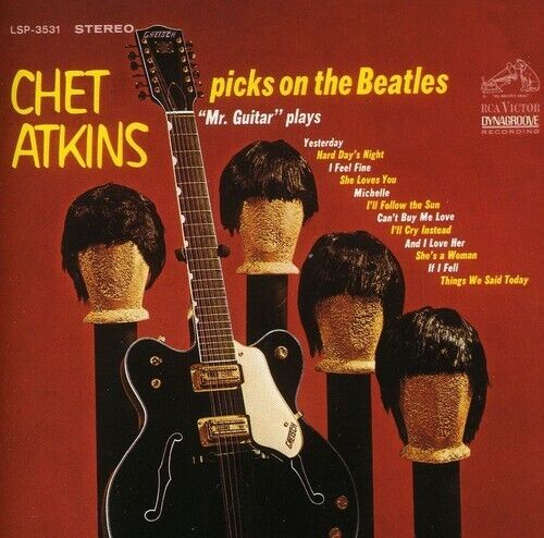 CHET ATKINS - PICKS ON THE BEATLES NEW CD - Afbeelding 1 van 1