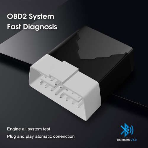 ELM327 Bluetooth Coche Diagnóstico OBD2 Escáner Lector de Código Herramienta Para Android IOS - Imagen 5 de 13