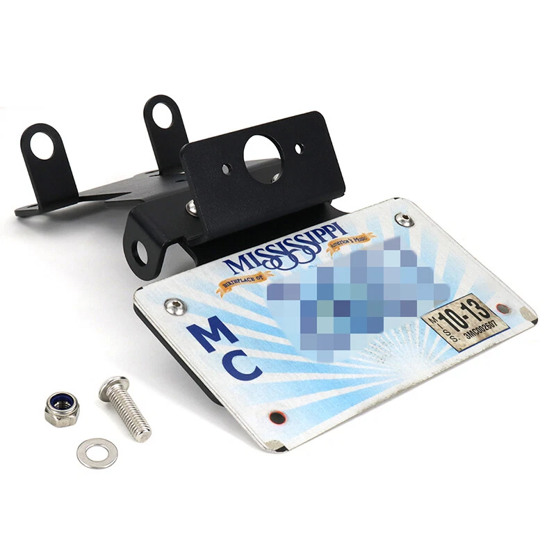 Montaje de matrícula ordenado trasero de motocicleta apto para HONDA CBR250R 2011-2013 Foto 3 de 4