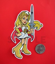 She-Ra Vinyl Sticker MOTU Masters of the Universe 80s Cartoon He-man Decals