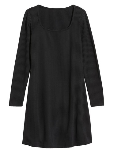 Old Navy Womens Sweater Dress Large Brown Long Sleeve Scoop Neck Solid  Pullover | eBay