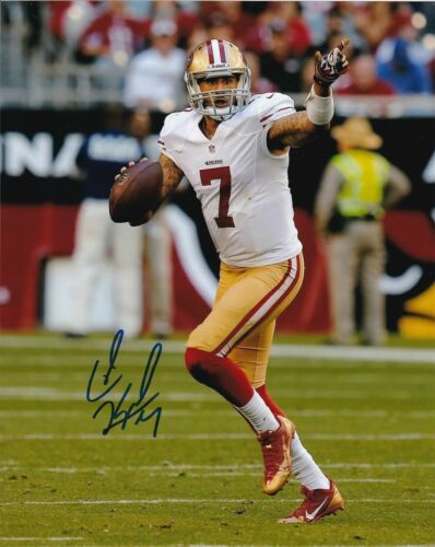 Colin Kaepernick Signed 8x10 Photo Autograph (San Francisco NFL 49ers) REPRINT - Picture 1 of 1