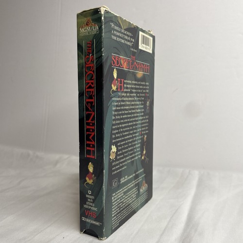 The Secret of NIMH 1982 VHS Cartoon - Picture 4 of 10