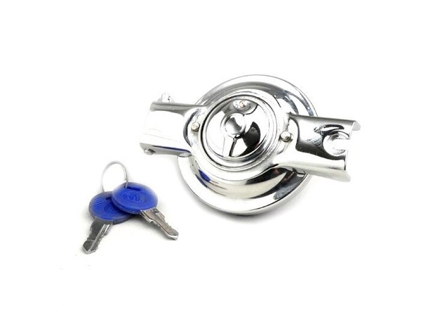 Tankdeckel BGM Abschliessbar FüR Vespa 1948-1984 Wideframe V1-V33, Vm, Vn, VL-image