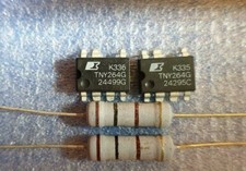 2 x TNY264GN IC Module + 2x 100 Ohm Resistor 3 Watts, for AEG, Whirlpool...