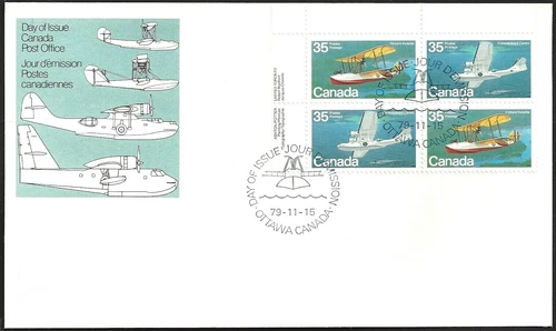 🍁Canada  #846a ULpb  "Aircraft Flying Boats"  Brand New  1979  First Day Cover