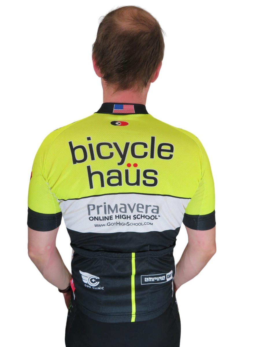 Mallot de cyclsme vntage orgnal conçu par J. Nager. Fabrqué en