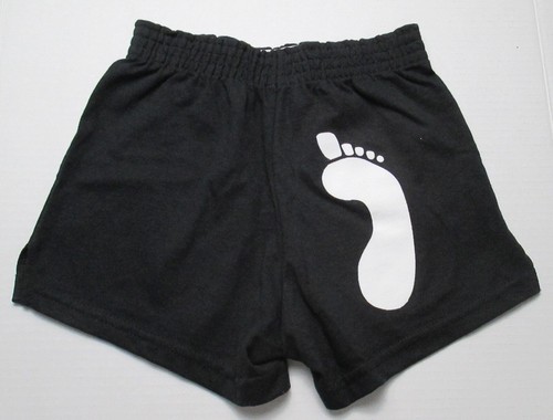 NWOT Girls Size S Soffe Dancers Kick Butt Black Shorts - Picture 2 of 2