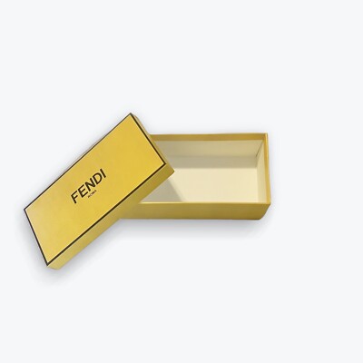 FENDI ギフトボックス イエロー 大 FENDI Roma Yellow Empty Box | eBay