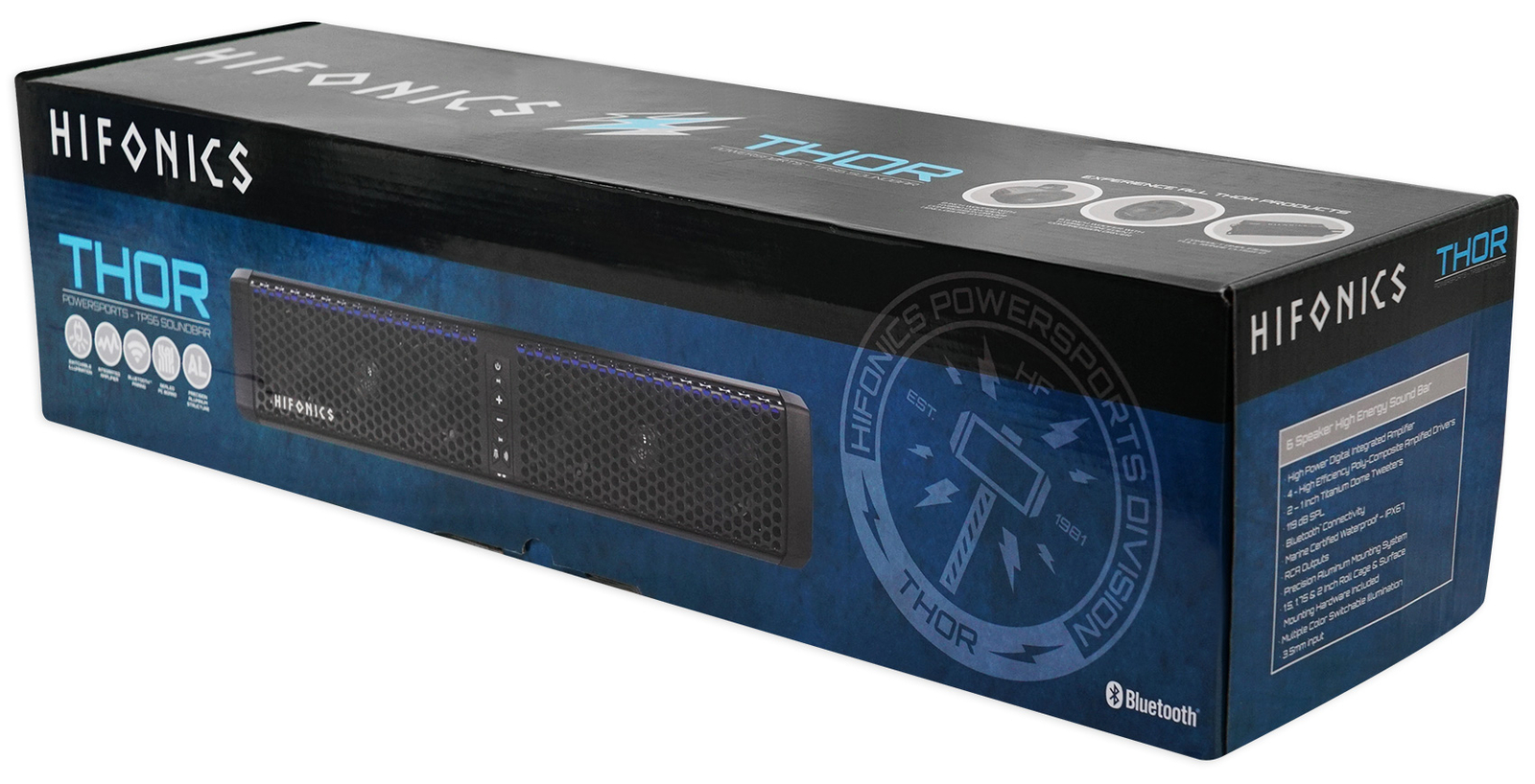 Hifonics Thor TPS6 6-Speaker Bluetooth 