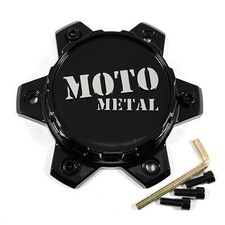 Tapa central Moto Metal G-Negro 5-3/4" OD para MO805 MO806 MO807 T805L145-6-H34-S1