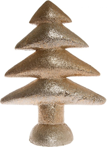 Myflair MöBel & Accessoires Dekobaum #Weihnachtsdeko# Mit Goldfarbenem Glitter-image