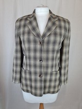 Emanuel Ungaro Vintage Ladies 100% Wool Jacket 36" Chest