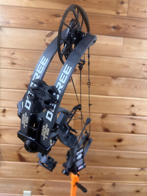 New 2025 PSE Decree EC2 RH Charcoal 70lb RH Bow Qad Drop Away Package