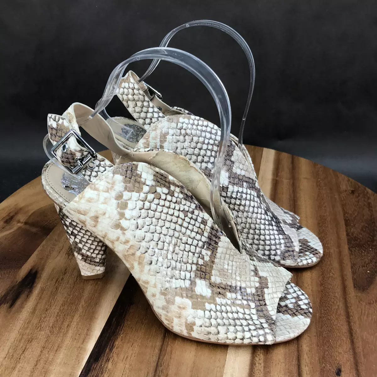 Vince camuto snakeskin sandals hot sale