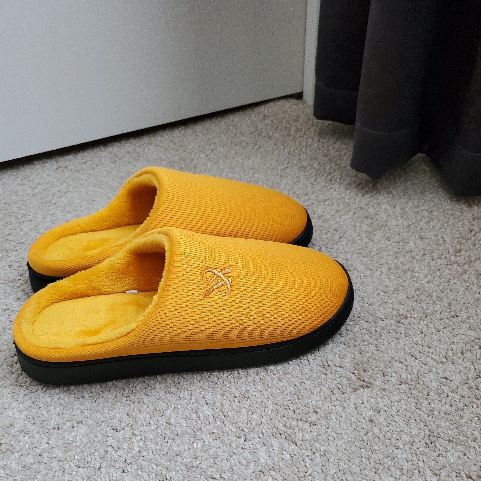 PANTOFOLA D’ORO Hicooer unisex Memory Foam Slippers US Men's 9 10 G