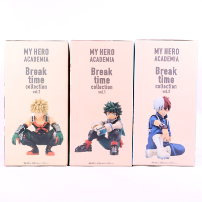FIGURA MY HERO Academia Izuku Bakugo Shoto Uraraka Collezione Break - Foto 4