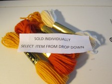 Oranges/Corals Anchor 10M Skein Tapestry/Needlepoint Wool-Your Choice