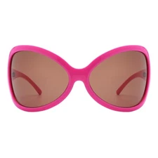 Women's Designer Sunglasses Oversized Wrap Around Butterfly Shield Shades UV400