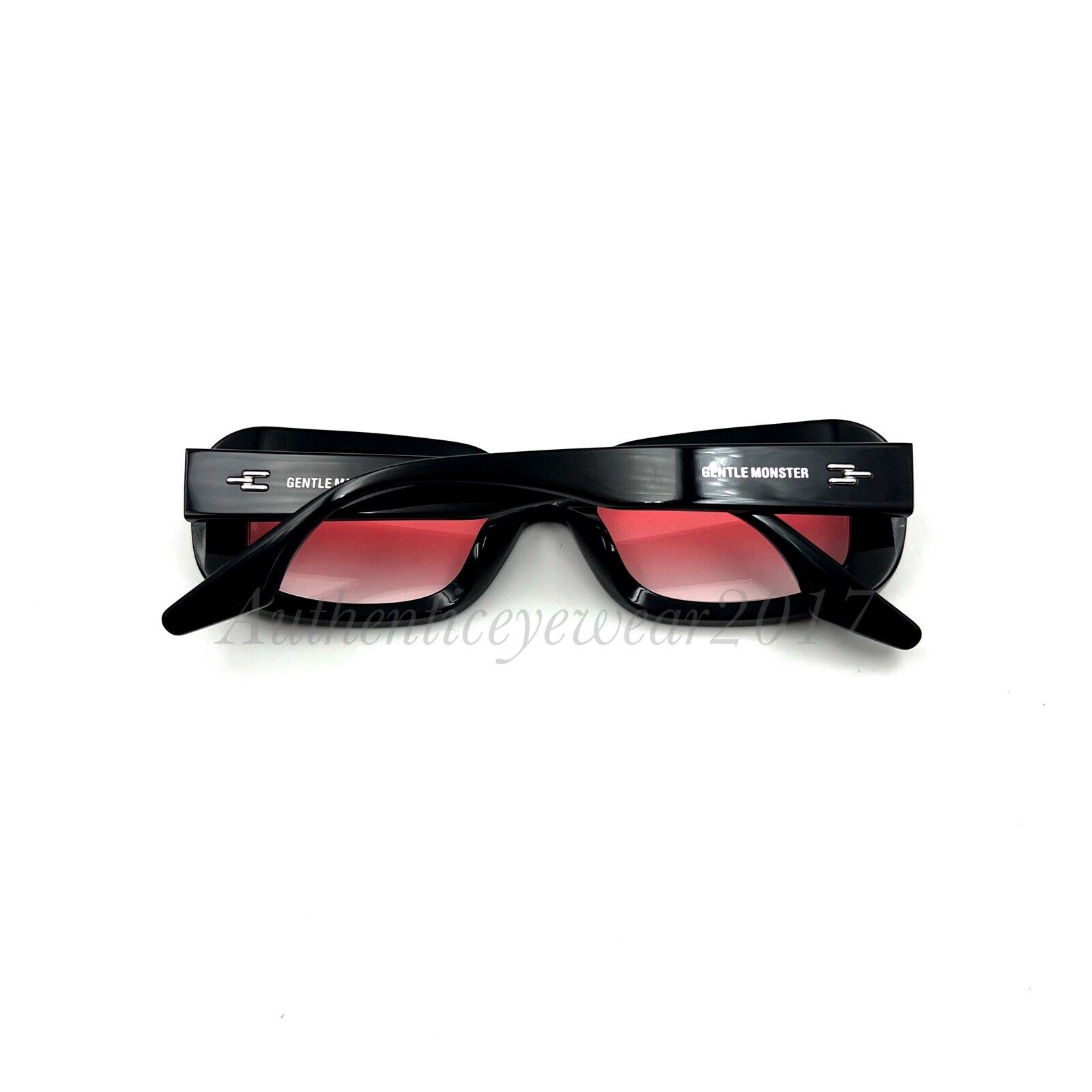 2023 Gentle Monster Sunglasses Bliss 01 (RG) Black Frame Red Gradient