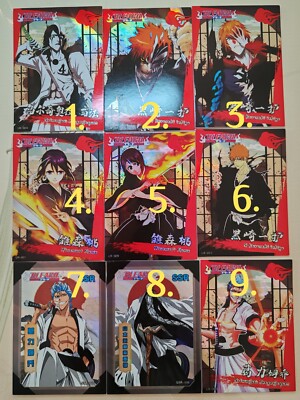 Card Cartes Bleach UR CP SSR Ichigo Rukia Aizen Orihime Gin Oil Holo