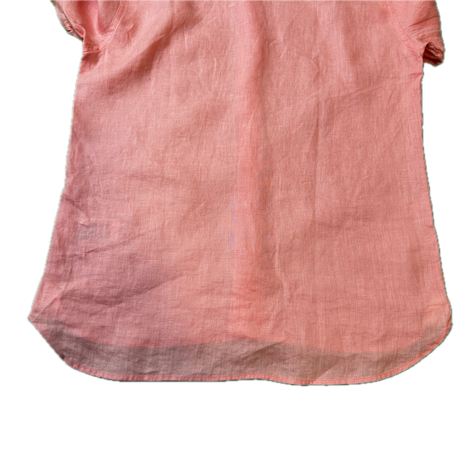 Men's Shirt Pink Short Sleeve Button Size S Classic Fit Tommy Hilfiger RRP 149 image 7