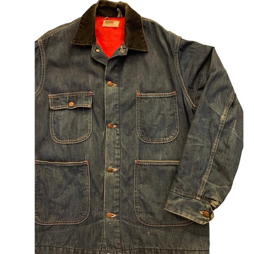Montgomery Ward Men's XXL Denim Coverall Used Vintage Workwear | eBay