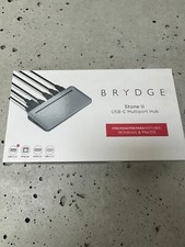 Brydge Stone II USB-C Hub Docking Station Compatible with MacOS  Windows