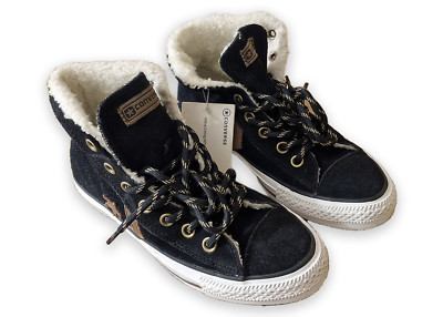 Converse All Star Player Shearl Mid Schwarz | EU 36,5 | Winter