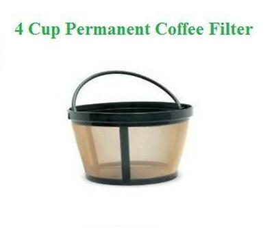 GoldTone Reusable Cup Basket Coffee Filter for Coffee Makers and  Brewers