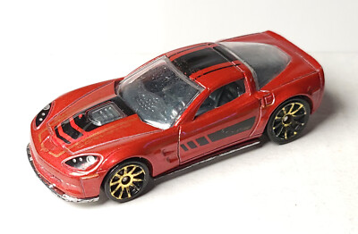 Hot Wheels loose '09 Corvette C6 ZR1 red multipack exclusive | eBay
