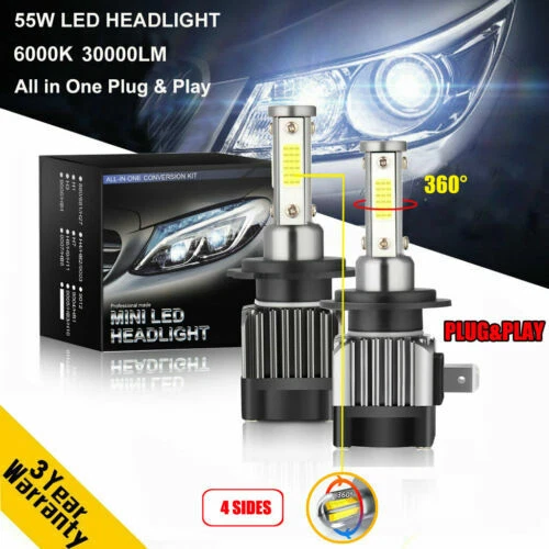 H7 bianchi per auto tuning ed elaborate