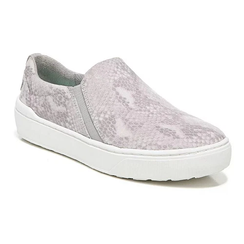DR SCHOLLS WOMEN S DO IT RIGHT SLIP ON SHOES GREY SNAKE Size 10