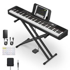 🎹 Donner DEP-20 Lite Digital Piano Keyboard 88 Weighted Key With Stand Pedal
