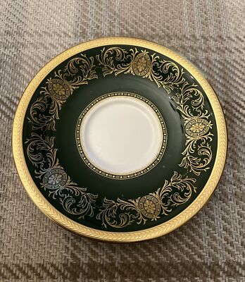 Aynsley Imperial 193. Laurel Green Untertasse