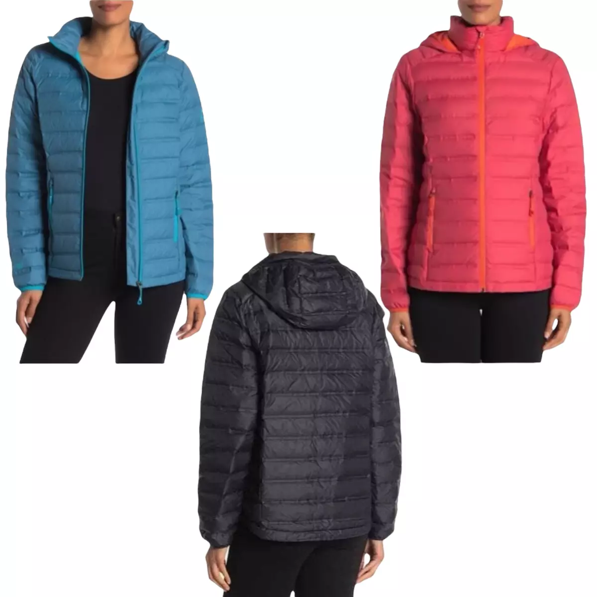 Gerry Weber Down Filled Miriam Quilted Down Puffer Jacket Blue Pink Black 150