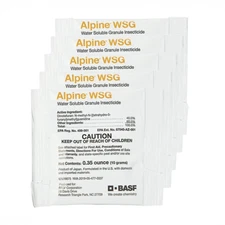 Alpine WSG Water Soluble Granule Insecticide 5 x 10g Packets by BASF