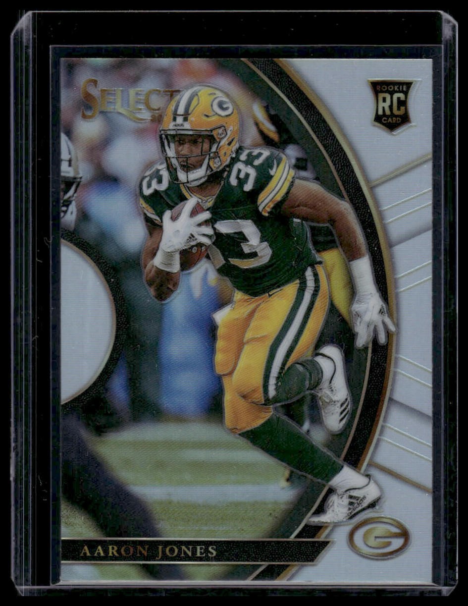Aaron Jones 2017 Panini Select #5 Rookie RC Silver