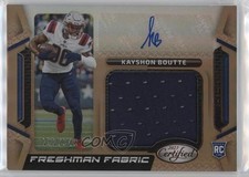 2023 Certified Freshman Fabric Signatures Mirror Bronze Kayshon Boutte Auto 06mc