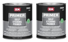 Sem 39684 Gray Self Etching Auto Body Primer 2 Quarts