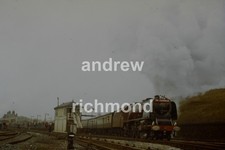 46229 Duchess Of Hamilton The Caledonian 1984 Original 35mm Railway Slide Agfa