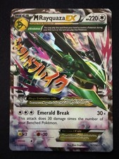 M Rayquaza EX 76/108 Classic Roaring Skies English Pokemon Card