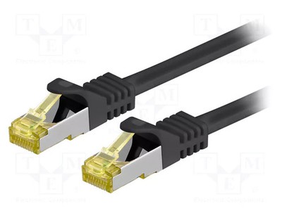 RJ45-Stecker,beiderseitig Patch cord S/FTP LSZH Line 6a Cu