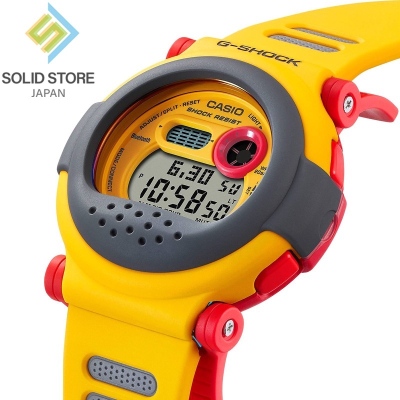 CASIO G-SHOCK G-B001MVE-9JR Carbon Core Guard Bluetooth Watch