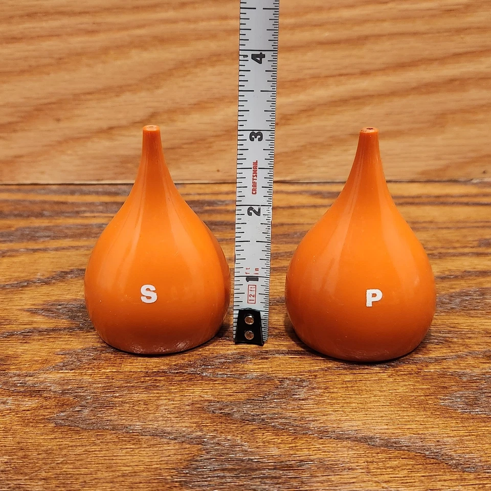 Juego de molinillo y coctelera MCM vintage años 70 Luigi Massoni Guzzini naranja pimienta Foto 3 de 4