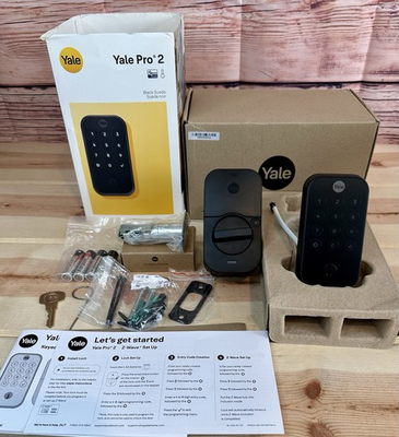 #ad Yale PRO 2 Keypad Lock # YRD614 BLE BSP Black Suede No Smart Module See Details $72.19