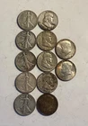 $6 Face Value 90% Silver Lot (12) Half Dollars Walking Liberty Franklin Kennedy