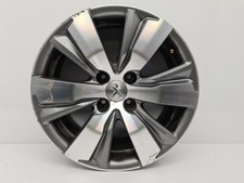 PEUGEOT 2008 ALLOY WHEEL 2013-2019 6.5JX16" HYDROGEN DIAMOND STYLE 96783981AS