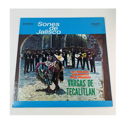 Mariachi Vargas de Tecalitlán Sones de Jalisco Arcano 12'' Vinyl LP Stereo 33RPM